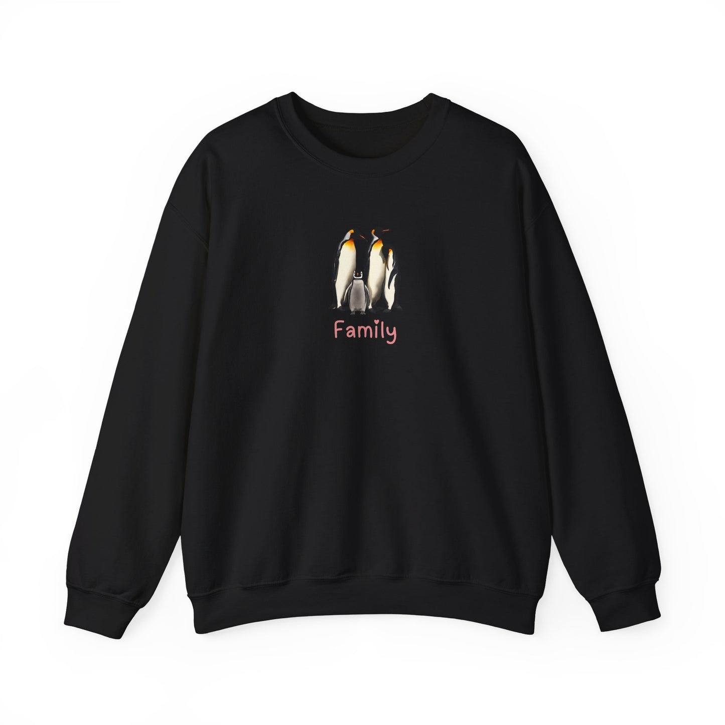 Penguin Family Unisex Crewneck Sweatshirt