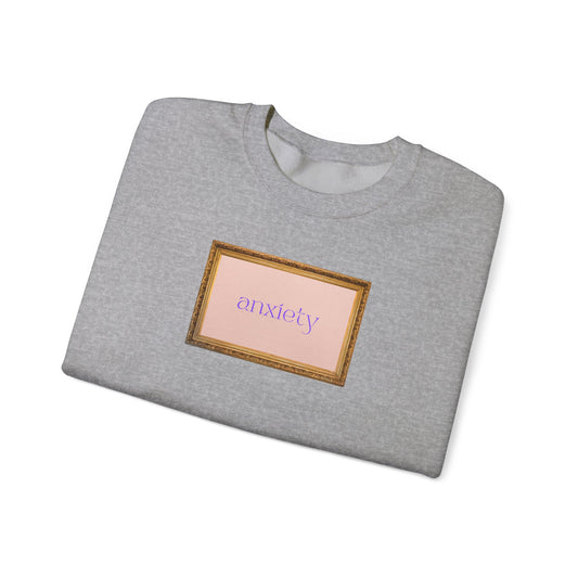 Framed Anxiety Unisex Heavy Blend™ Crewneck Sweatshirt