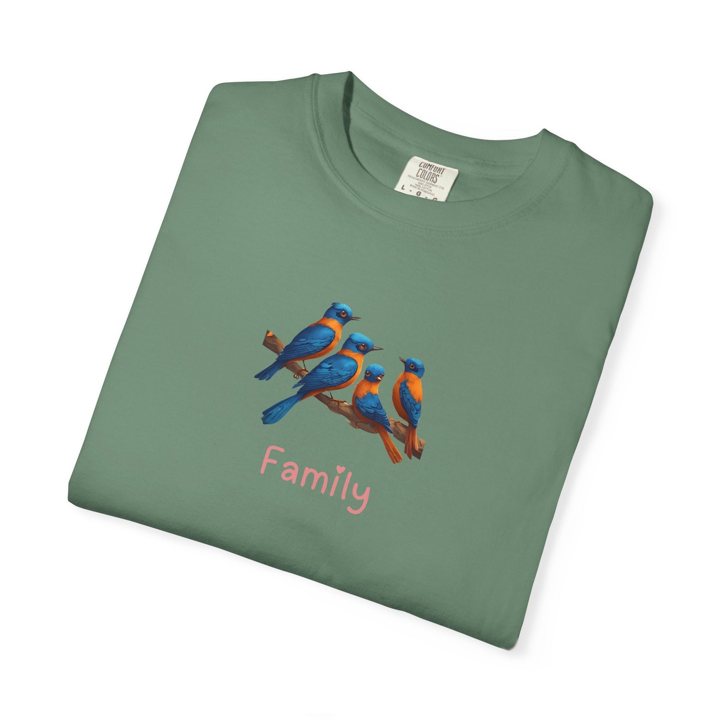 Bird Family Unisex T Shirt