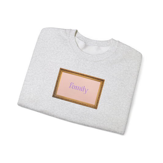 Framed Family Unisex Heavy Blend Crewneck Sweatshirt