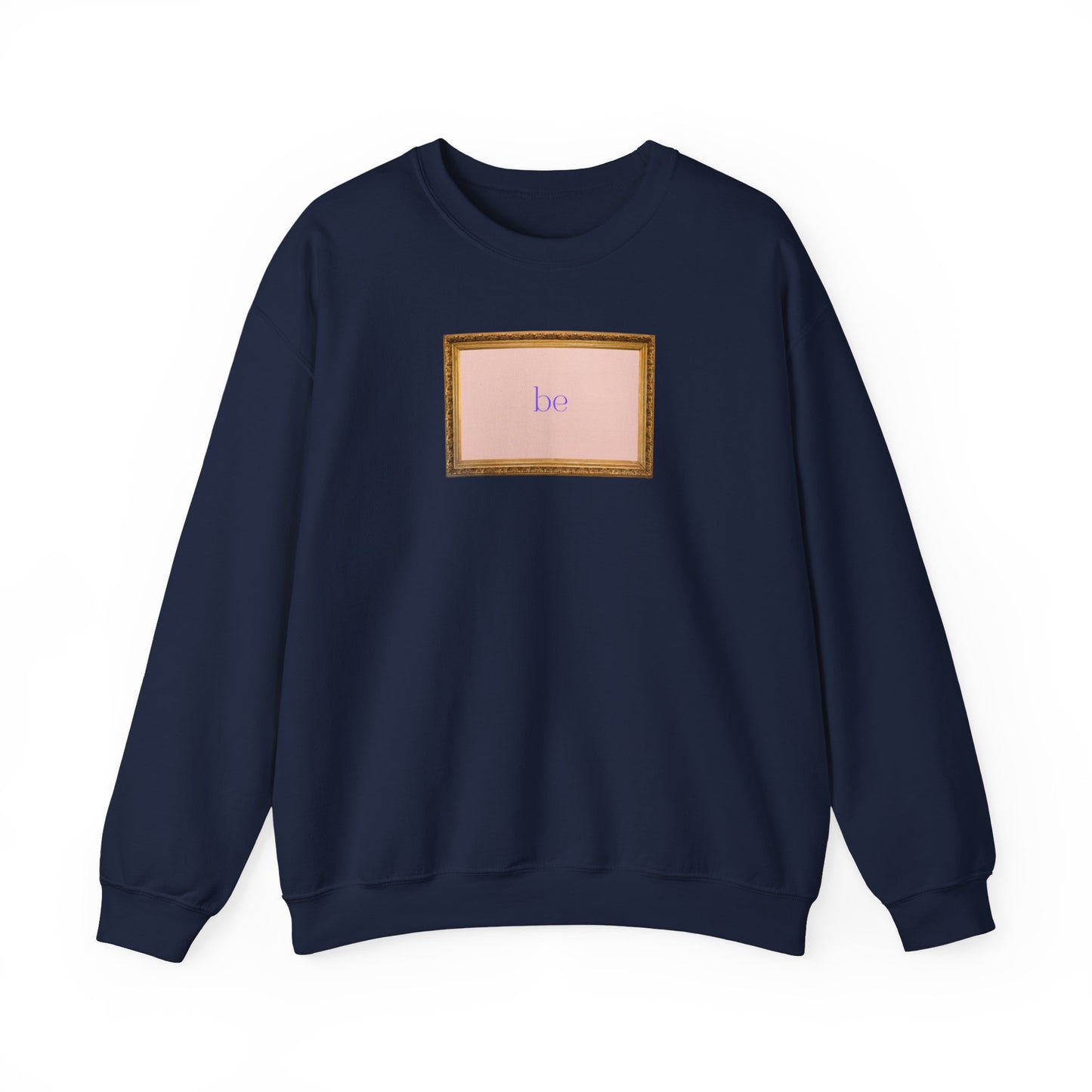 Framed Be Unisex Heavy Blend Crewneck Sweatshirt