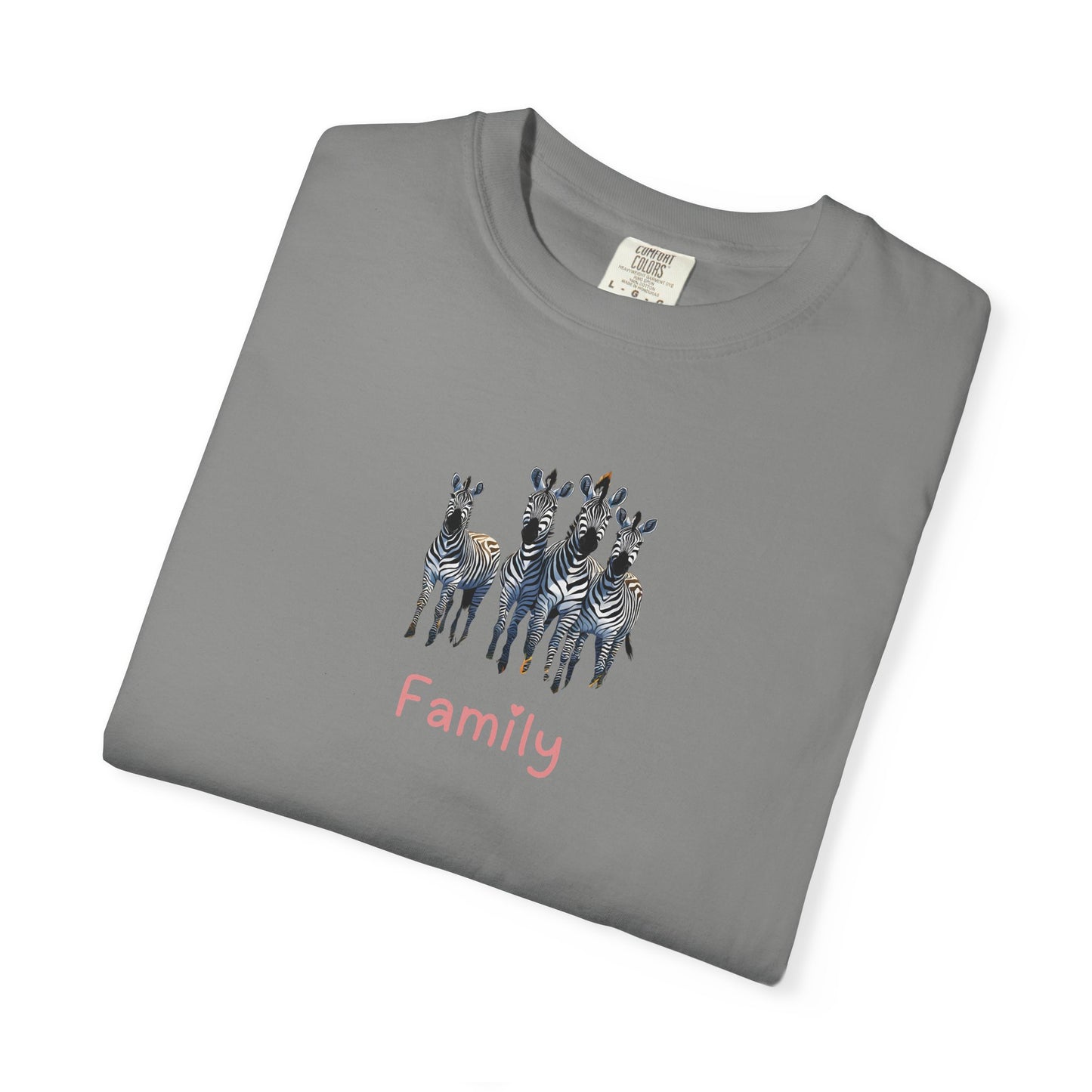 Zebra Family Unisex T Shirt