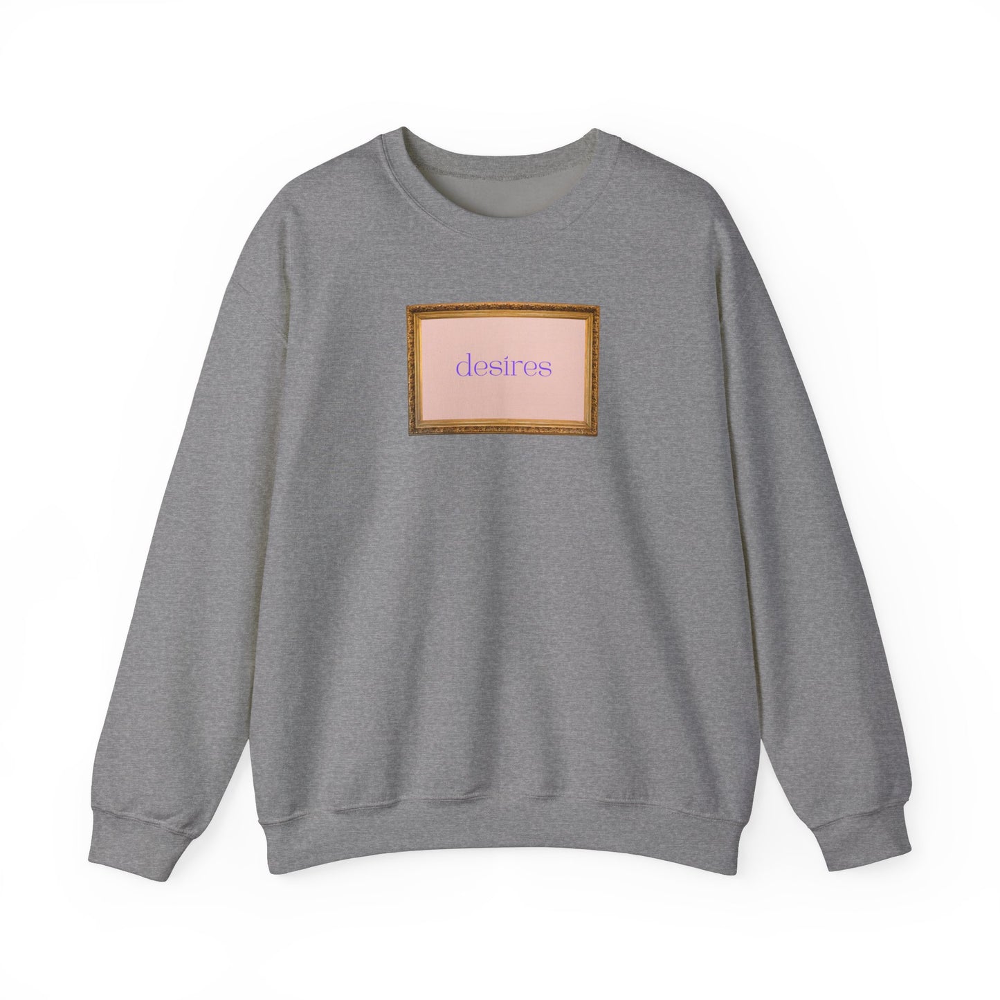 Framed Desires  Unisex Heavy Blend Crewneck Sweatshirt