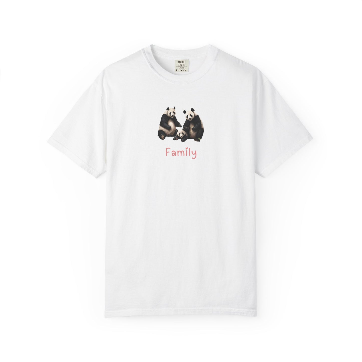 Panda Family Unisex T Shirt