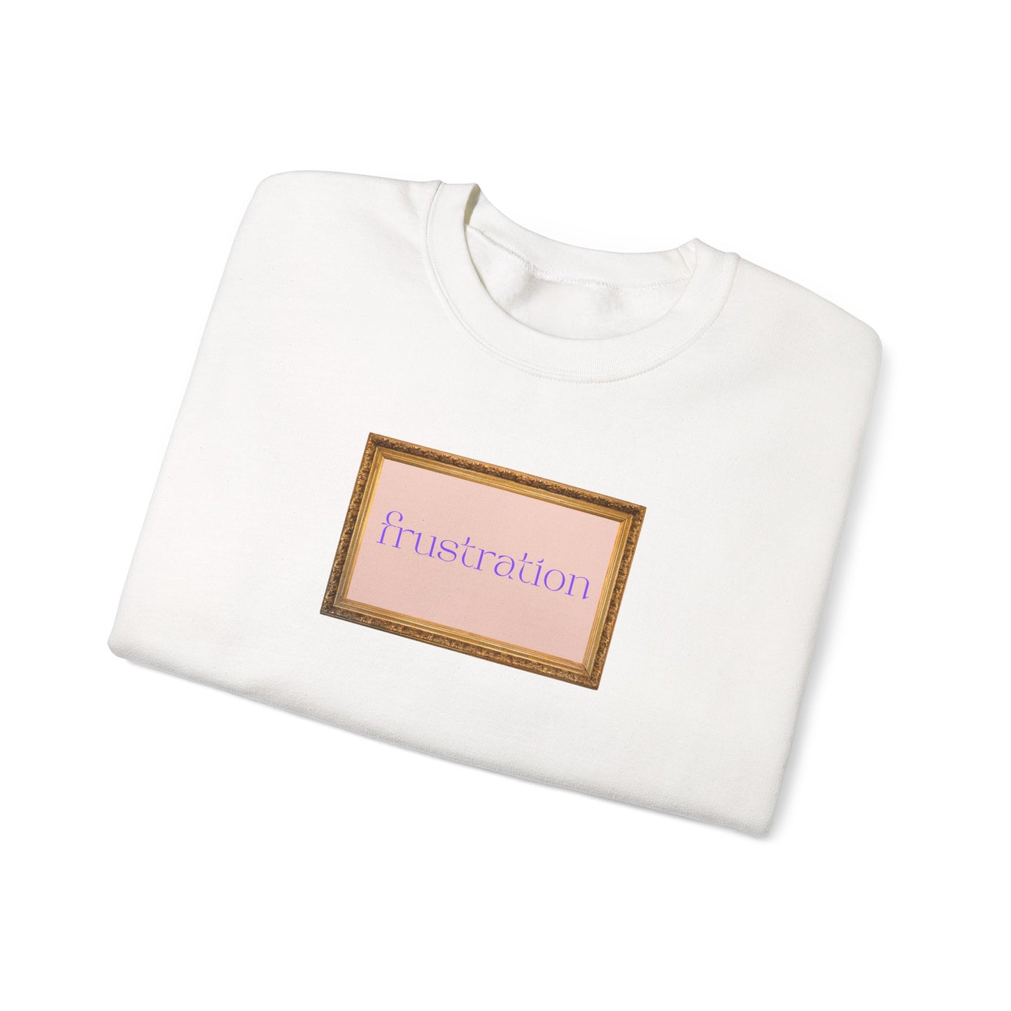 Framed Frustration Unisex Heavy Blend Crewneck Sweatshirt