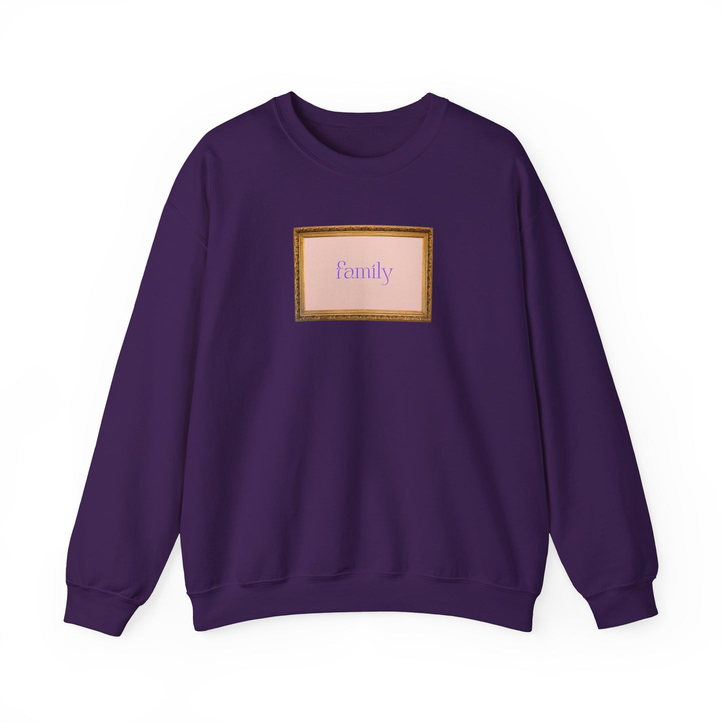 Framed Family Unisex Heavy Blend Crewneck Sweatshirt