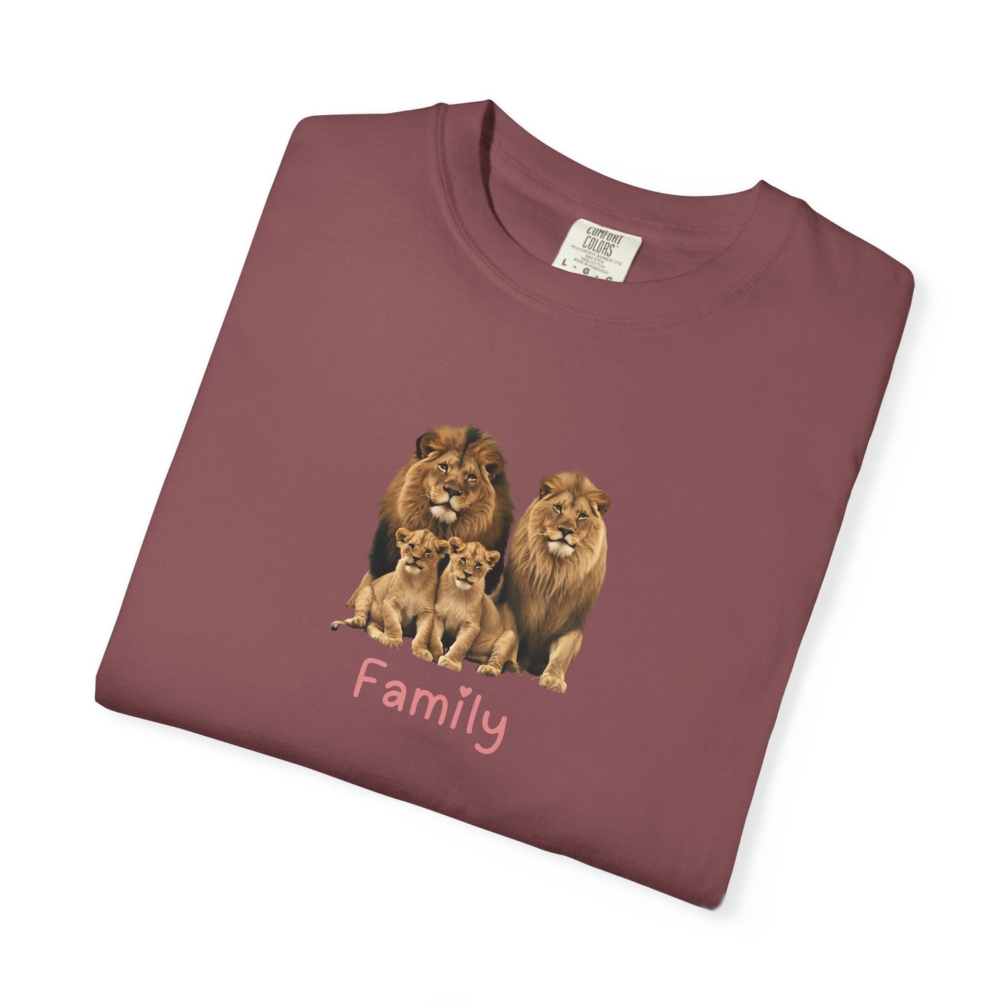 Lion Family Unisex T Shirt
