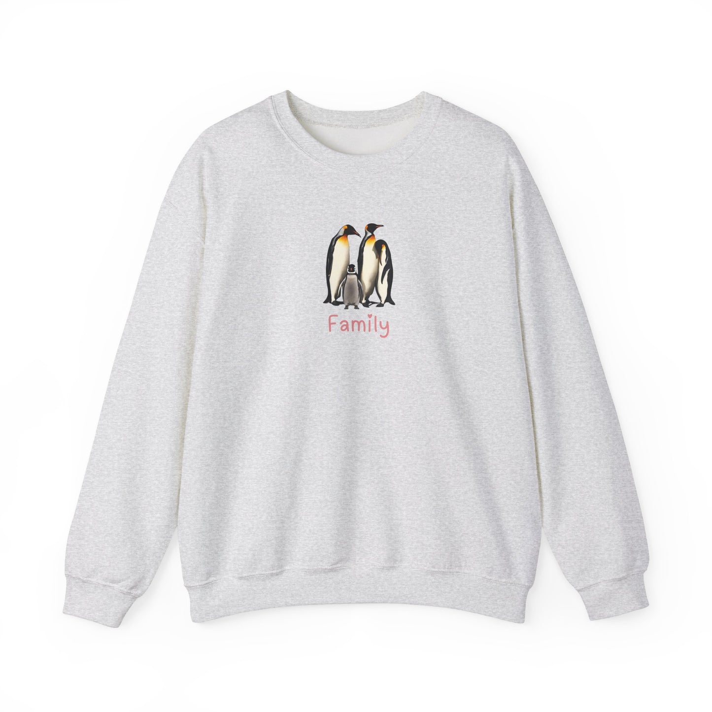 Penguin Family Unisex Crewneck Sweatshirt