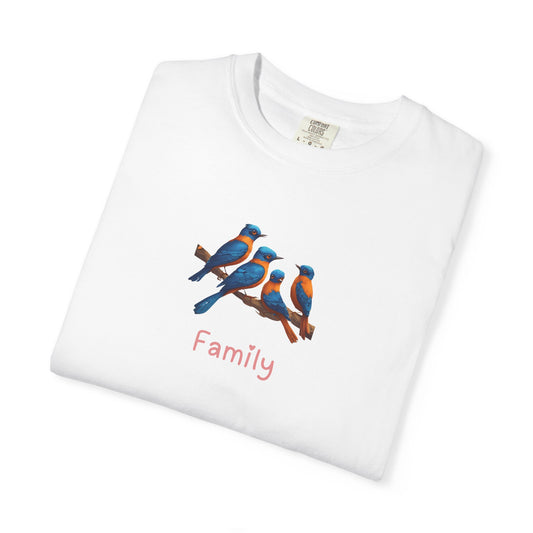 Bird Family Unisex T Shirt