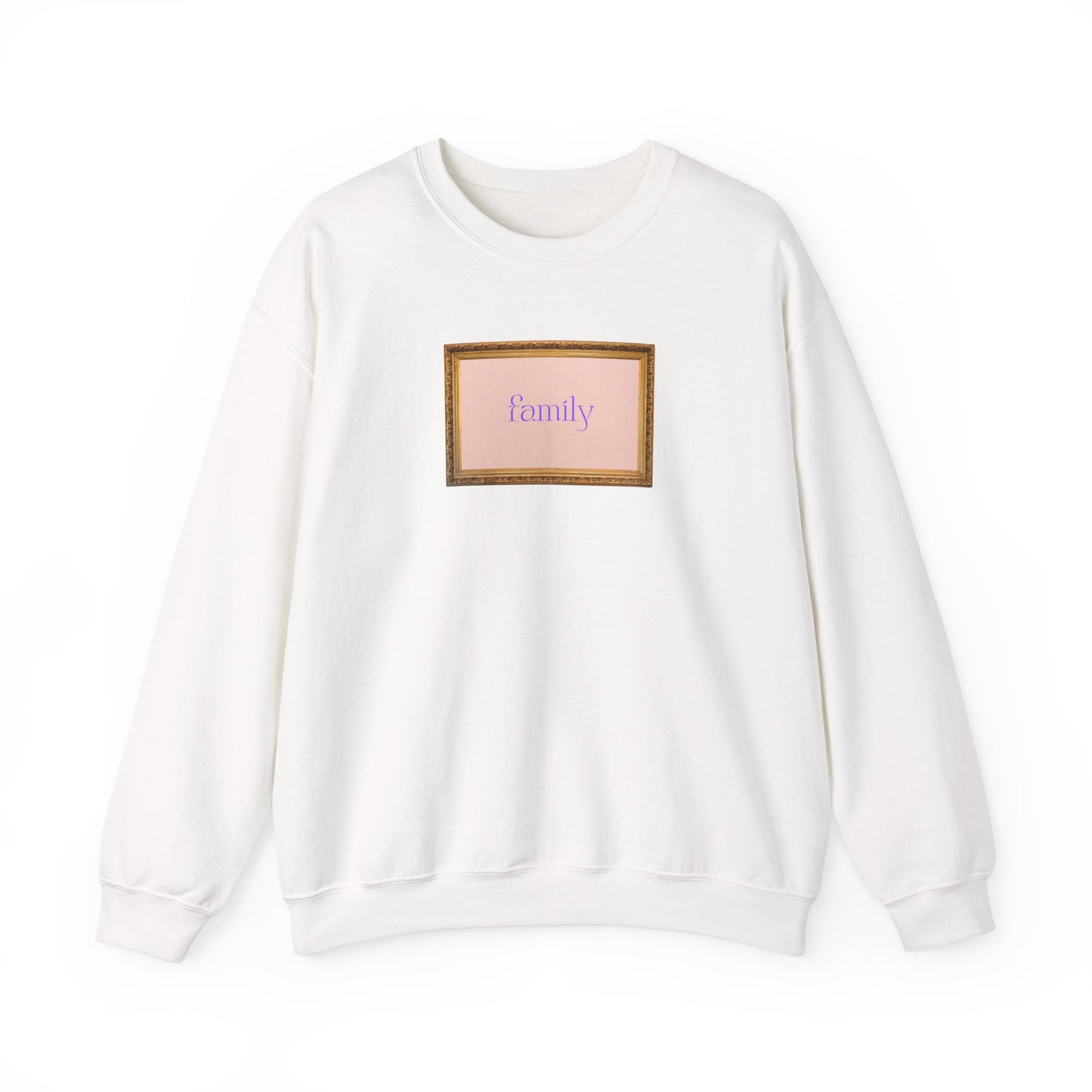 Framed Family Unisex Heavy Blend Crewneck Sweatshirt