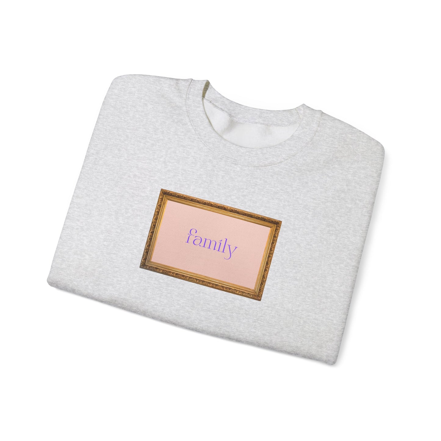 Framed Family Unisex Heavy Blend Crewneck Sweatshirt