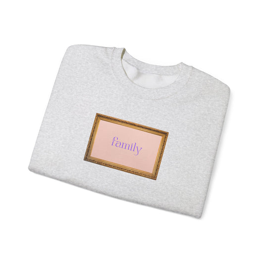 Framed Family Unisex Heavy Blend Crewneck Sweatshirt
