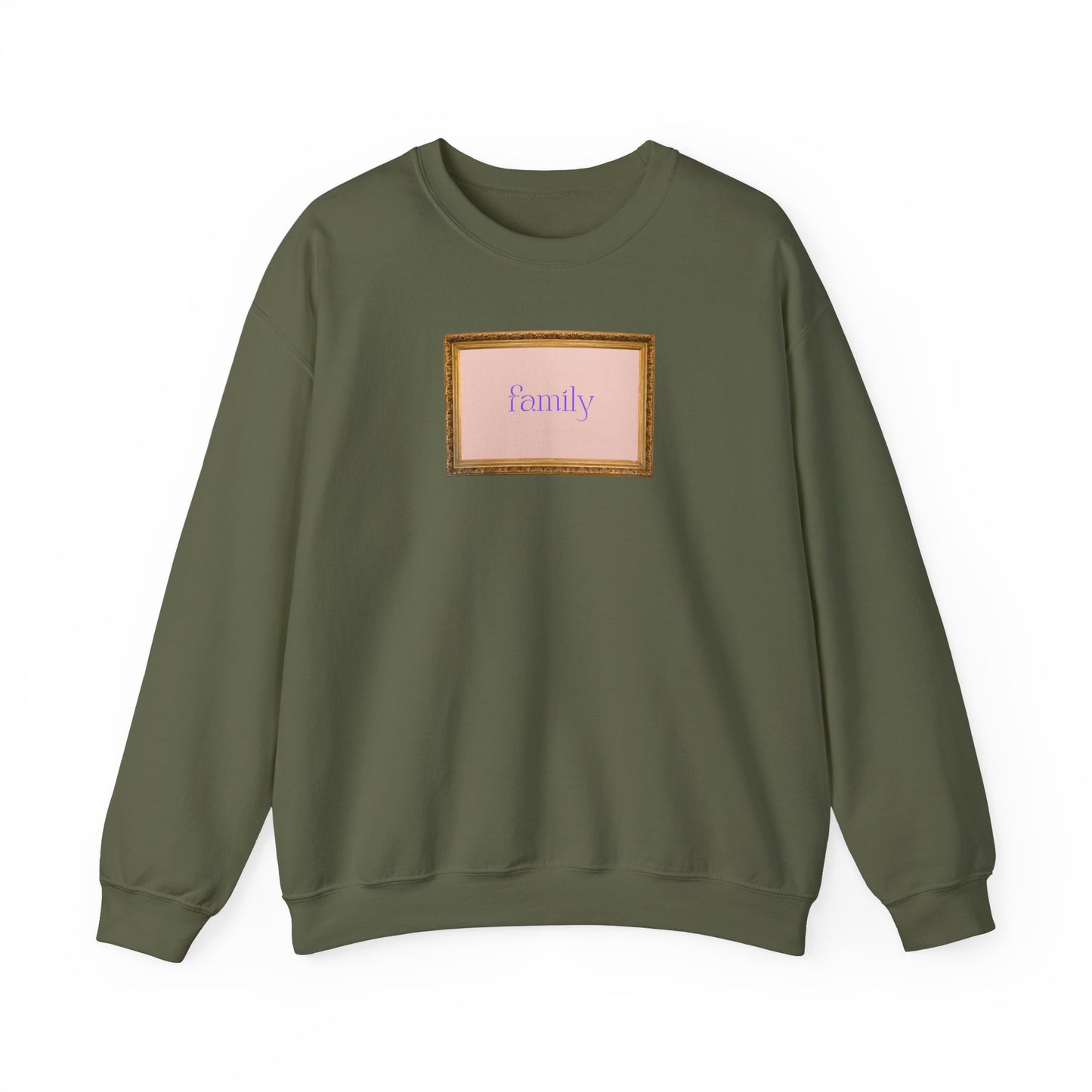 Framed Family Unisex Heavy Blend Crewneck Sweatshirt