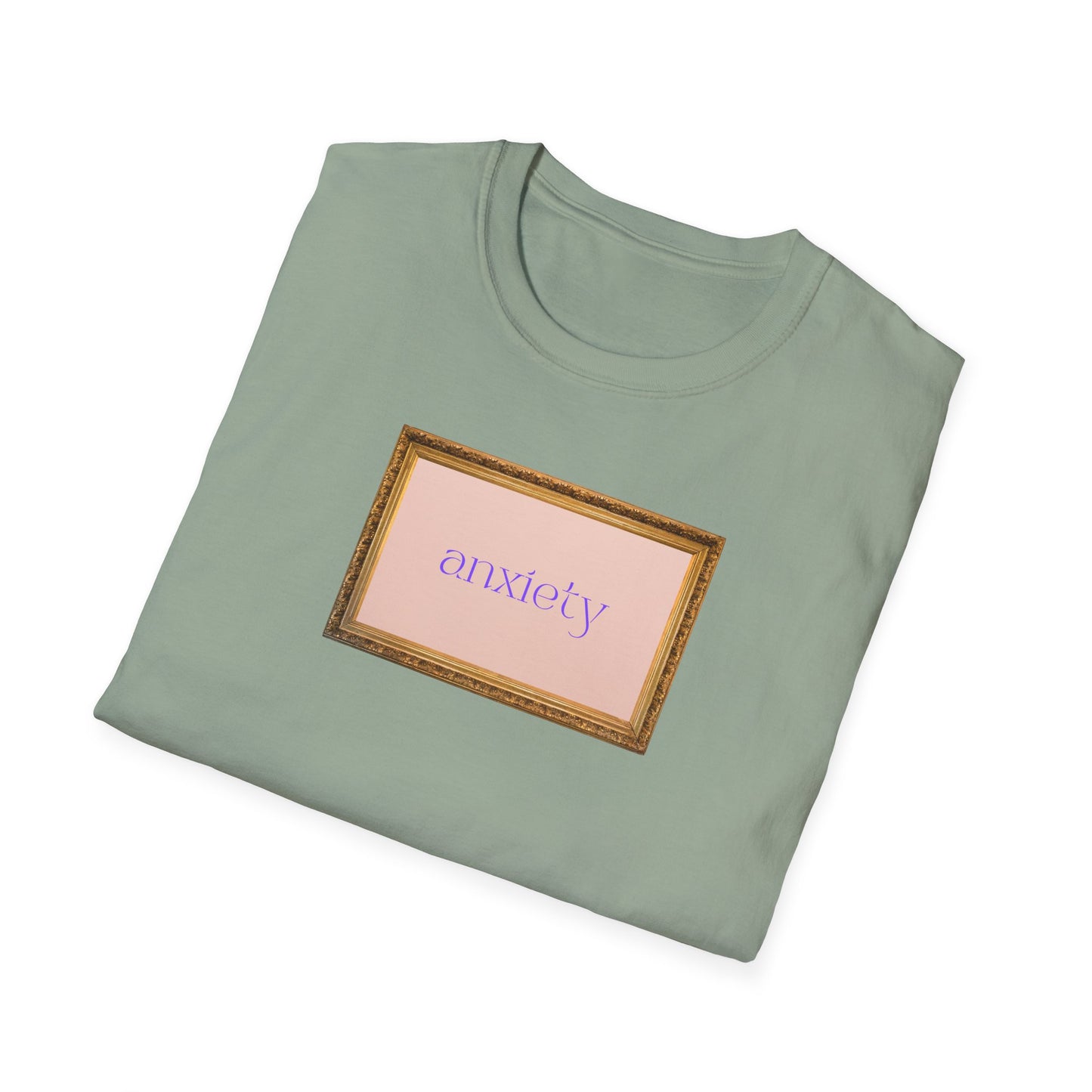 Framed Anxiety Unisex Softstyle T-Shirt