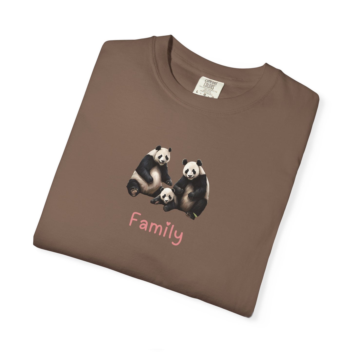 Panda Family Unisex T Shirt