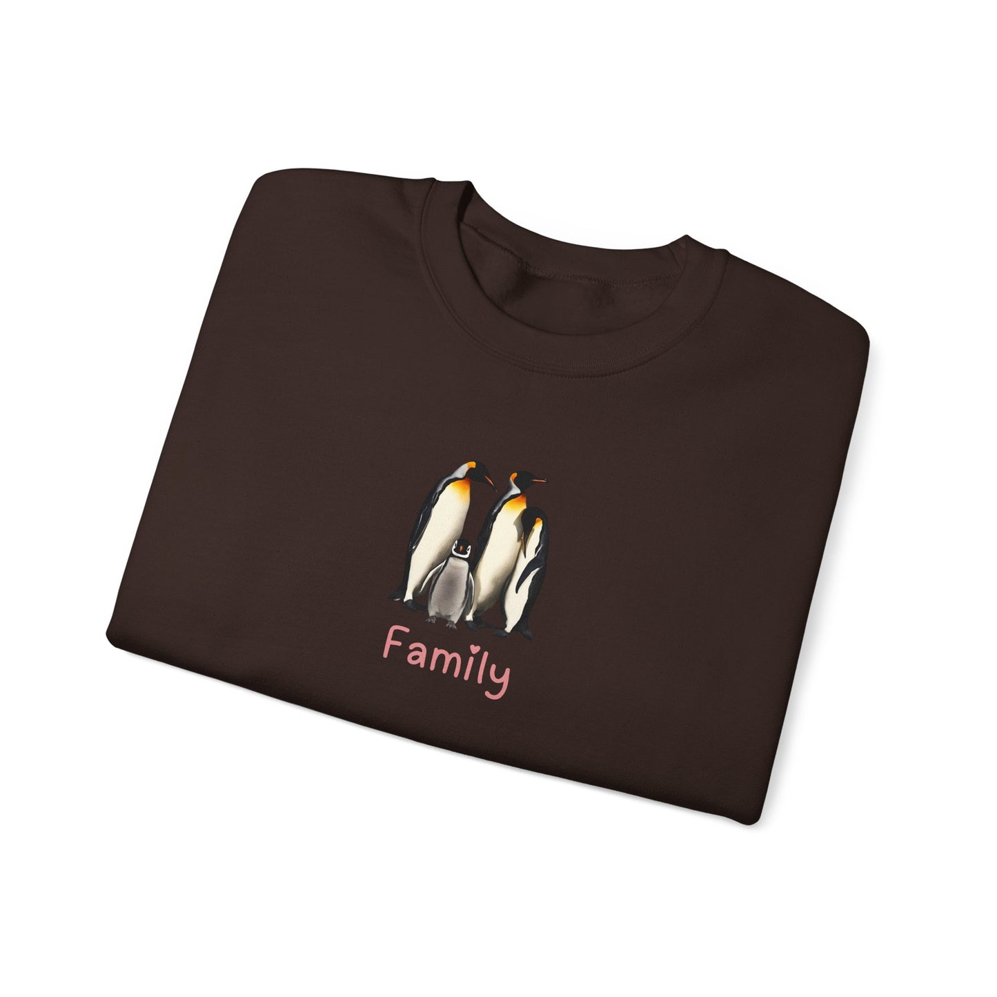 Penguin Family Unisex Crewneck Sweatshirt