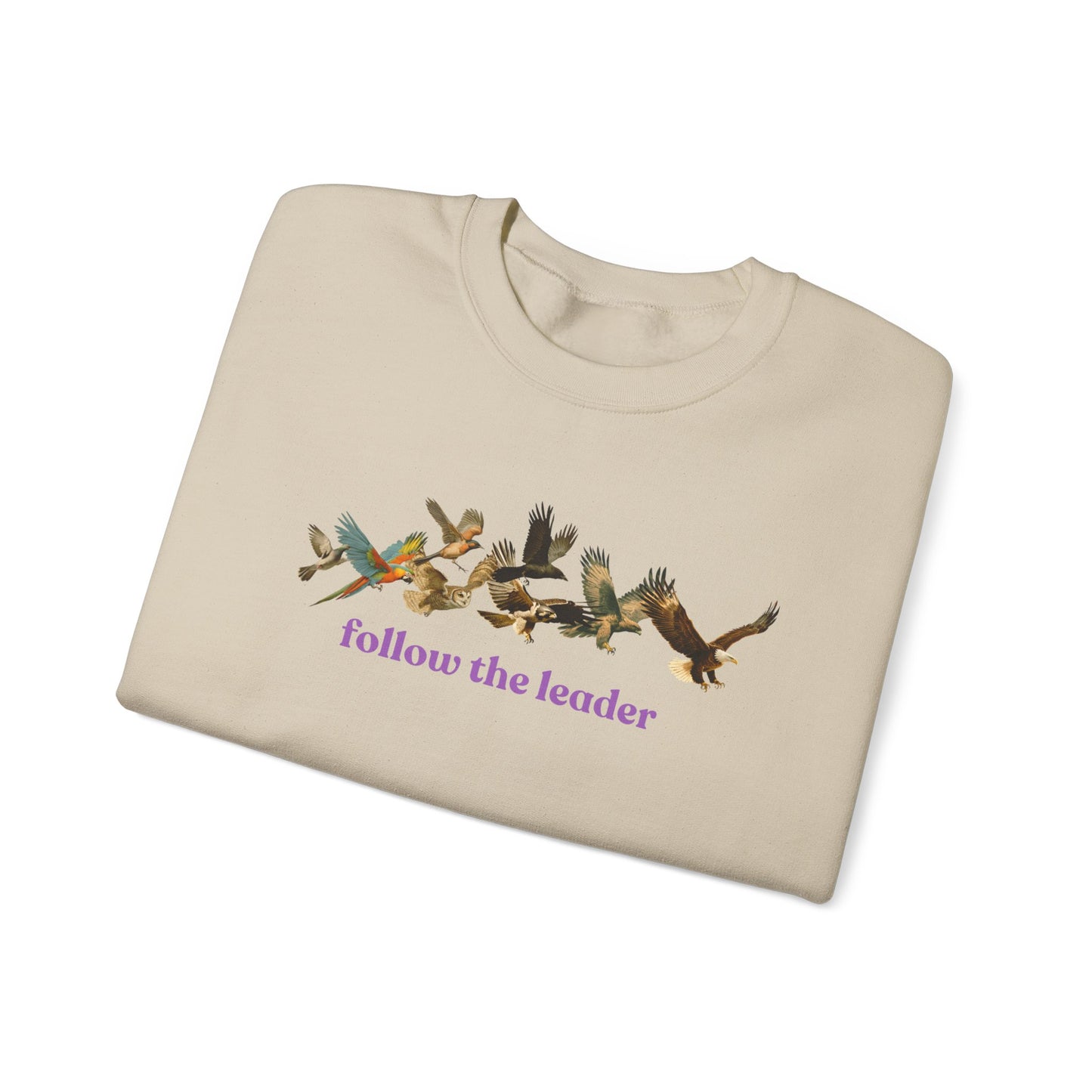 Follow The Leader Unisex Heavy Blend Crewneck Sweatshirt