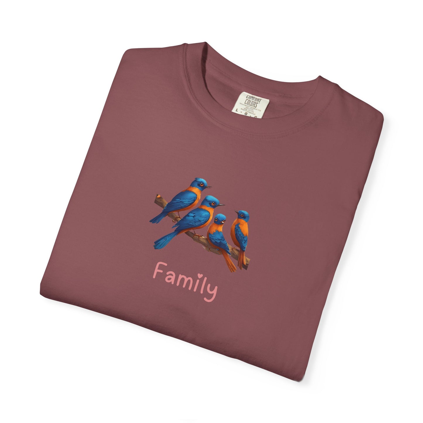Bird Family Unisex T Shirt