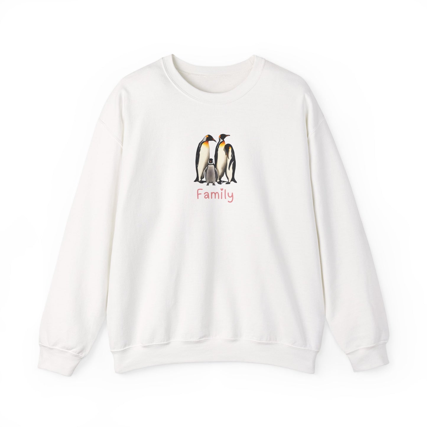 Penguin Family Unisex Crewneck Sweatshirt