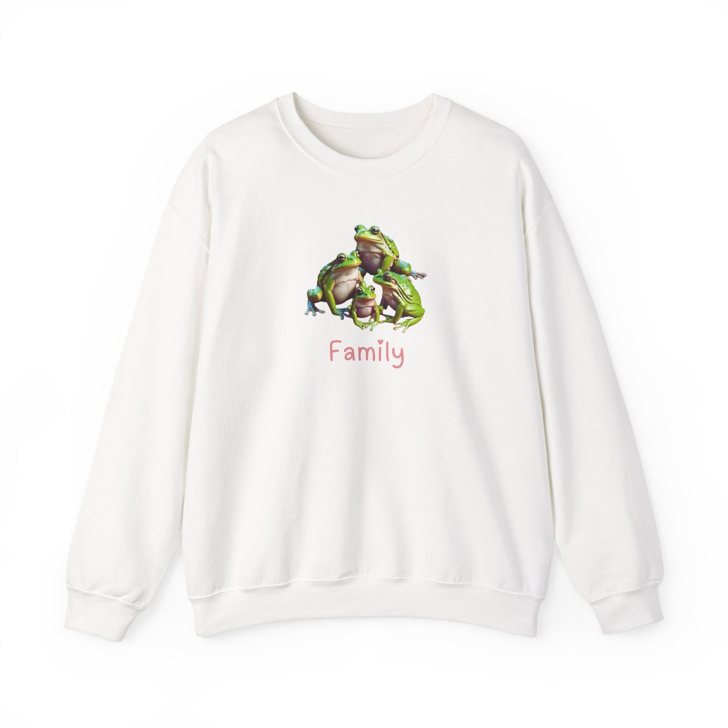 Frog Family Unisex Crewneck Sweatshirt