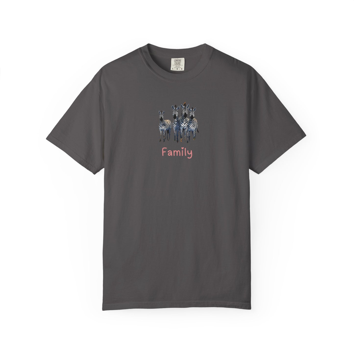 Zebra Family Unisex T Shirt