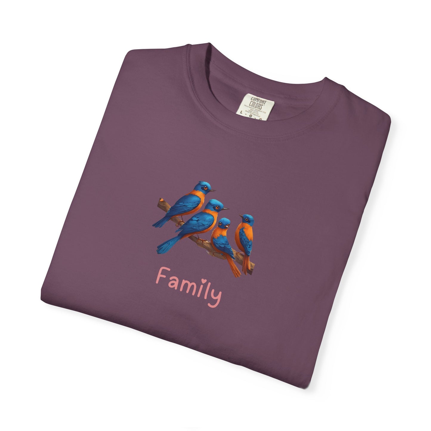 Bird Family Unisex T Shirt