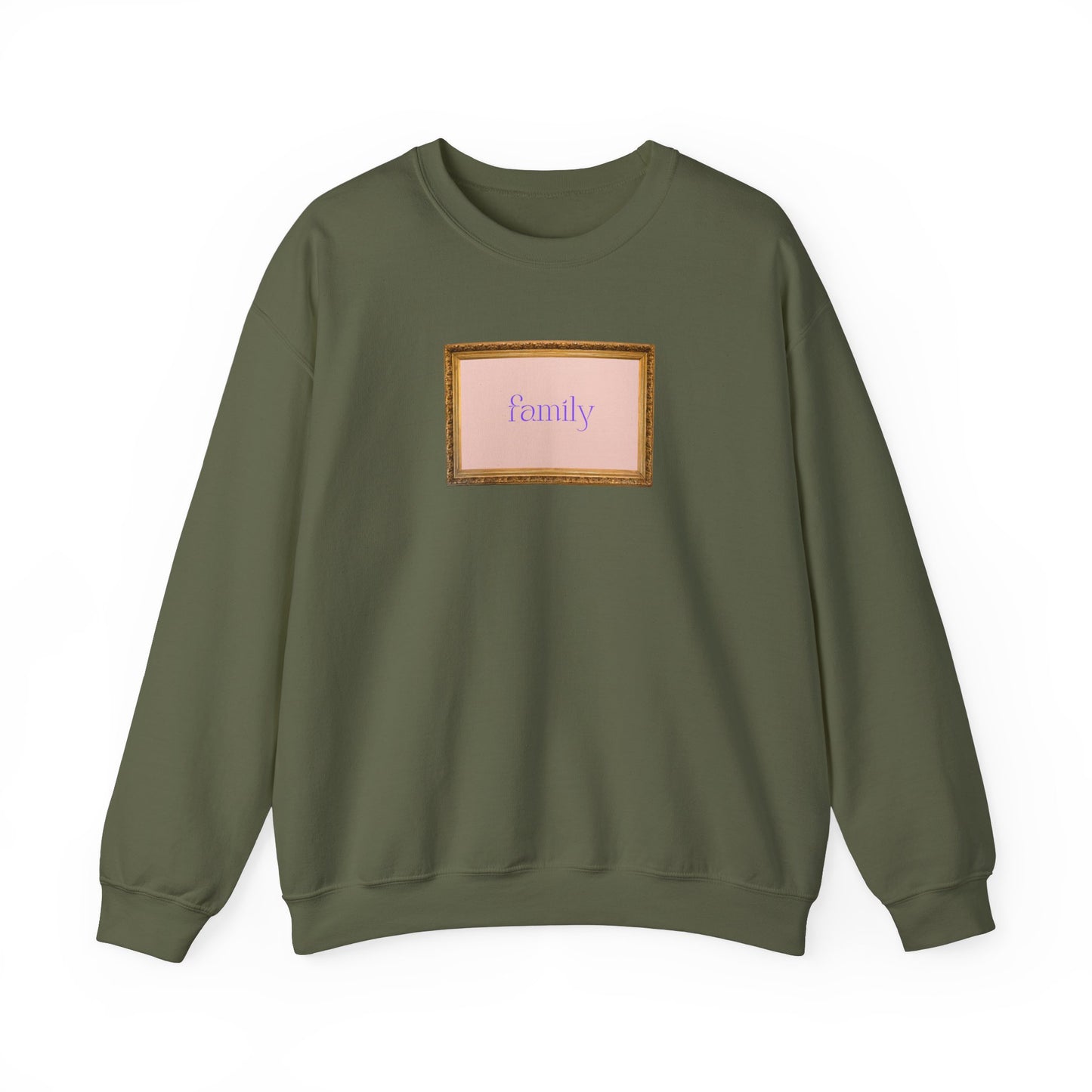 Framed Family Unisex Heavy Blend Crewneck Sweatshirt