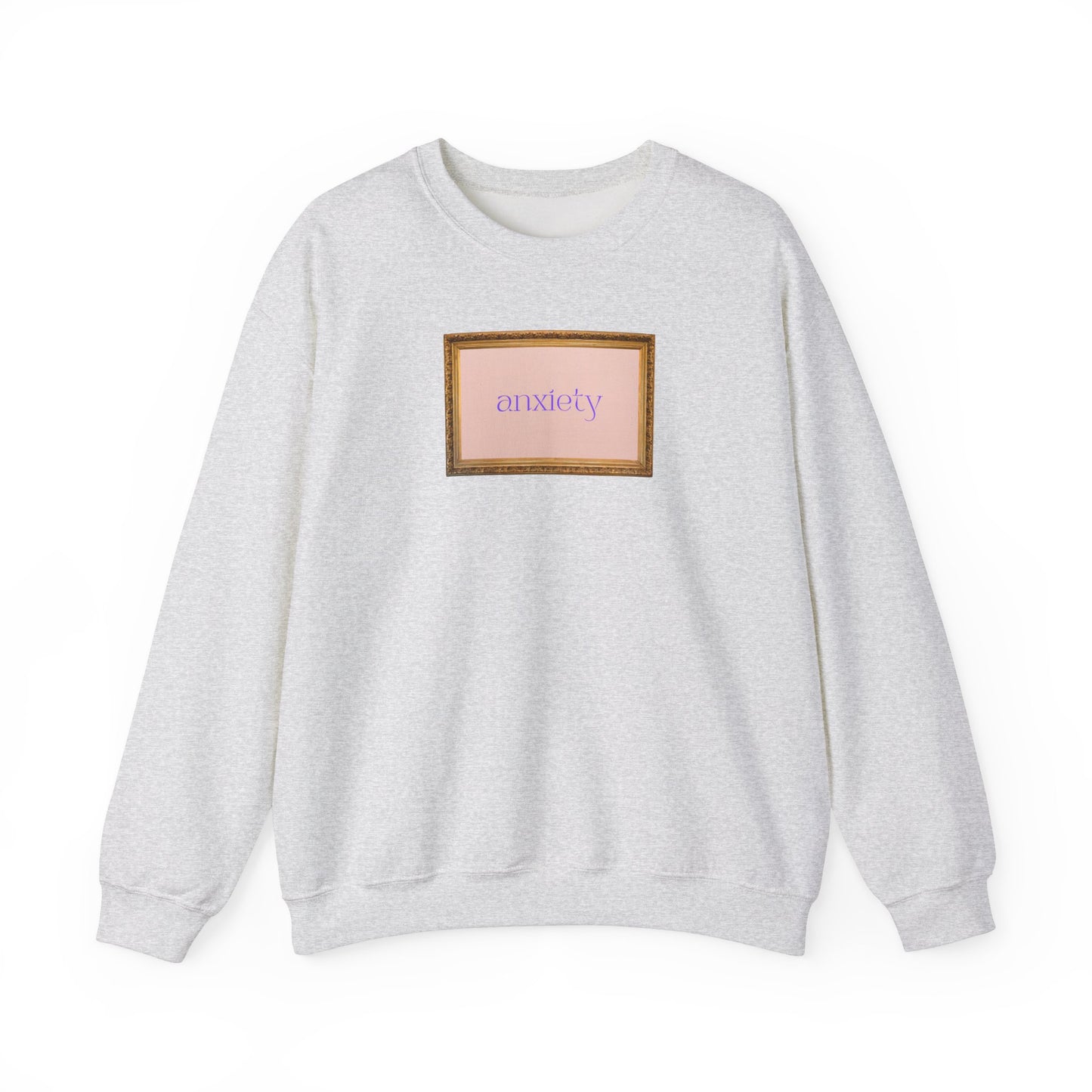 Framed Anxiety Unisex Heavy Blend™ Crewneck Sweatshirt