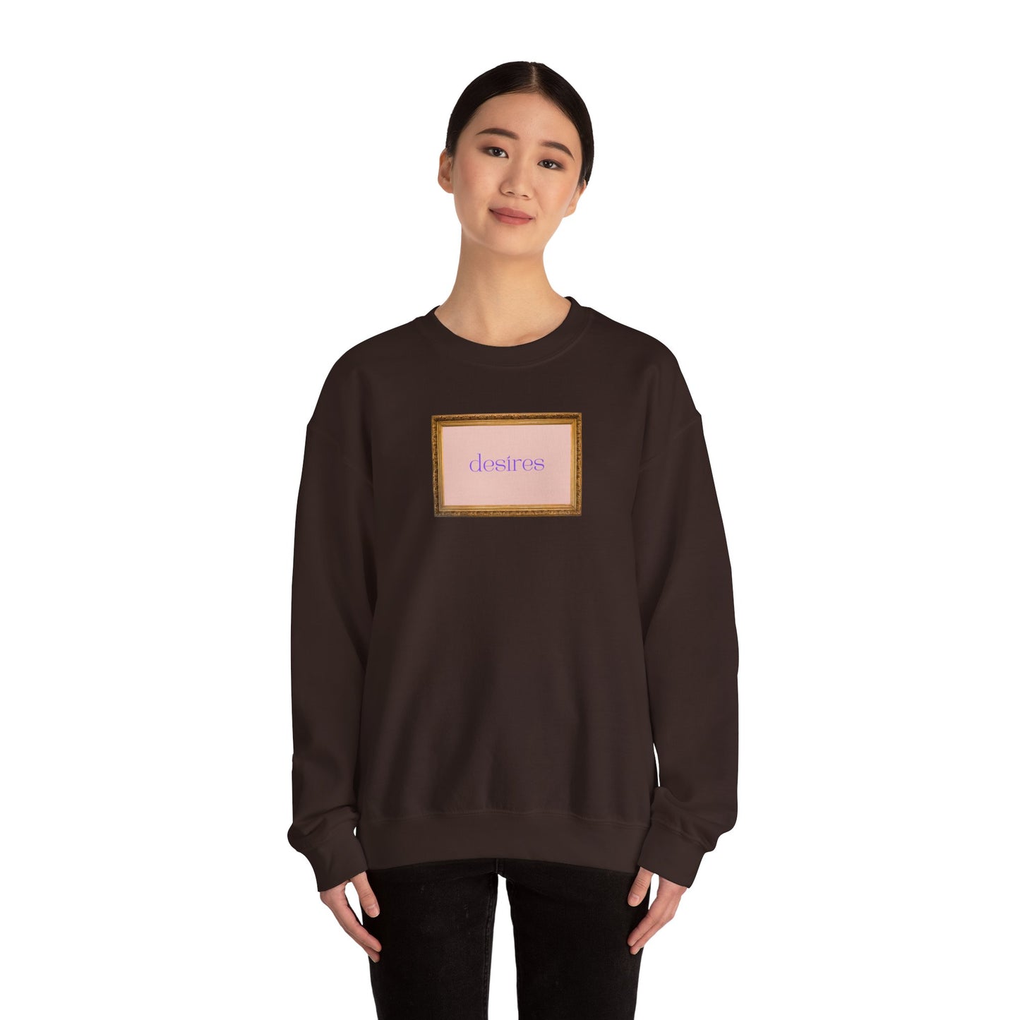 Framed Desires  Unisex Heavy Blend Crewneck Sweatshirt