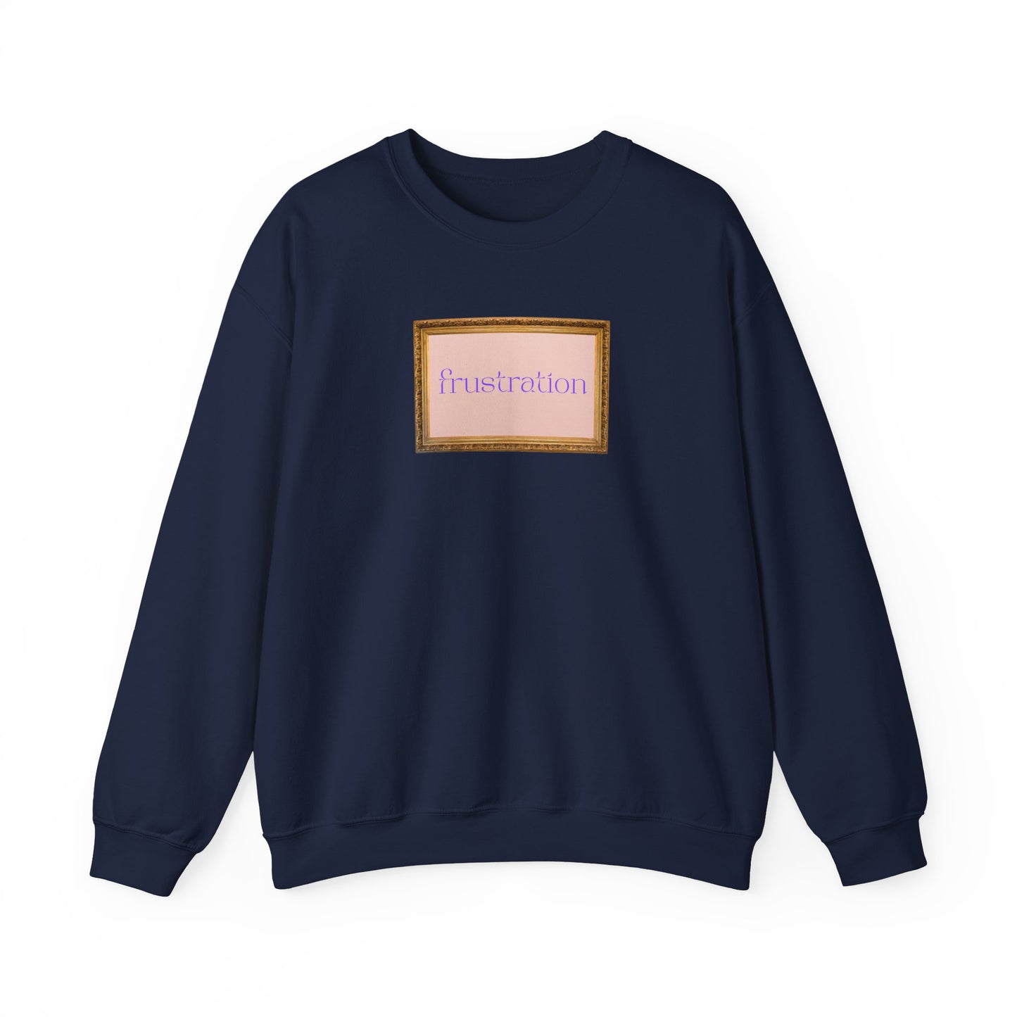 Framed Frustration Unisex Heavy Blend Crewneck Sweatshirt