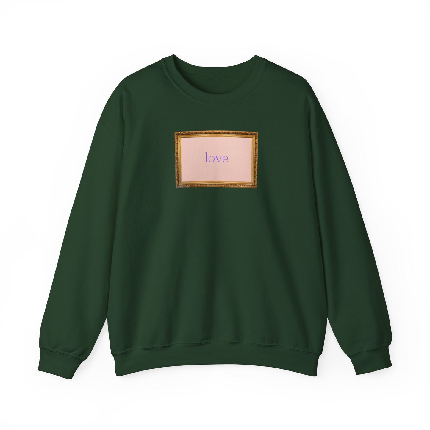 Framed Love  Unisex Heavy Blend Crewneck Sweatshirt