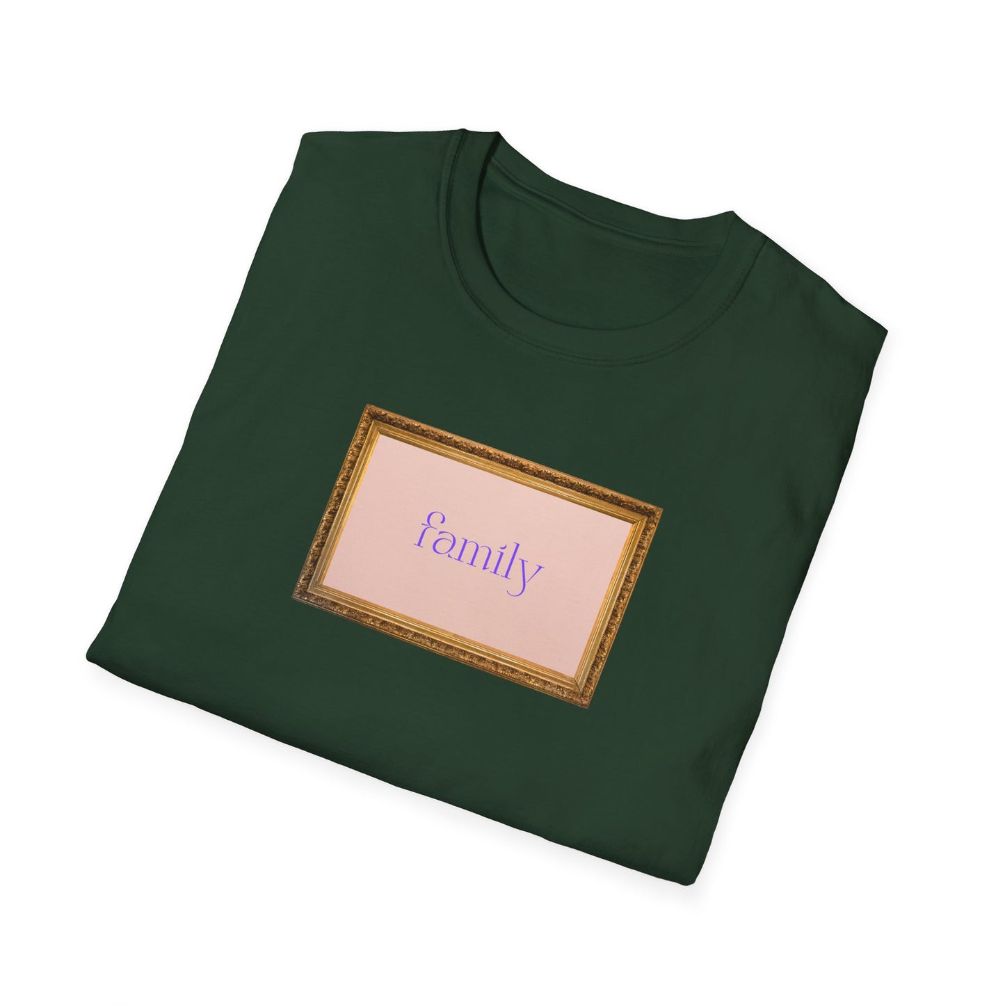 Framed Family Unisex Softstyle T-Shirt