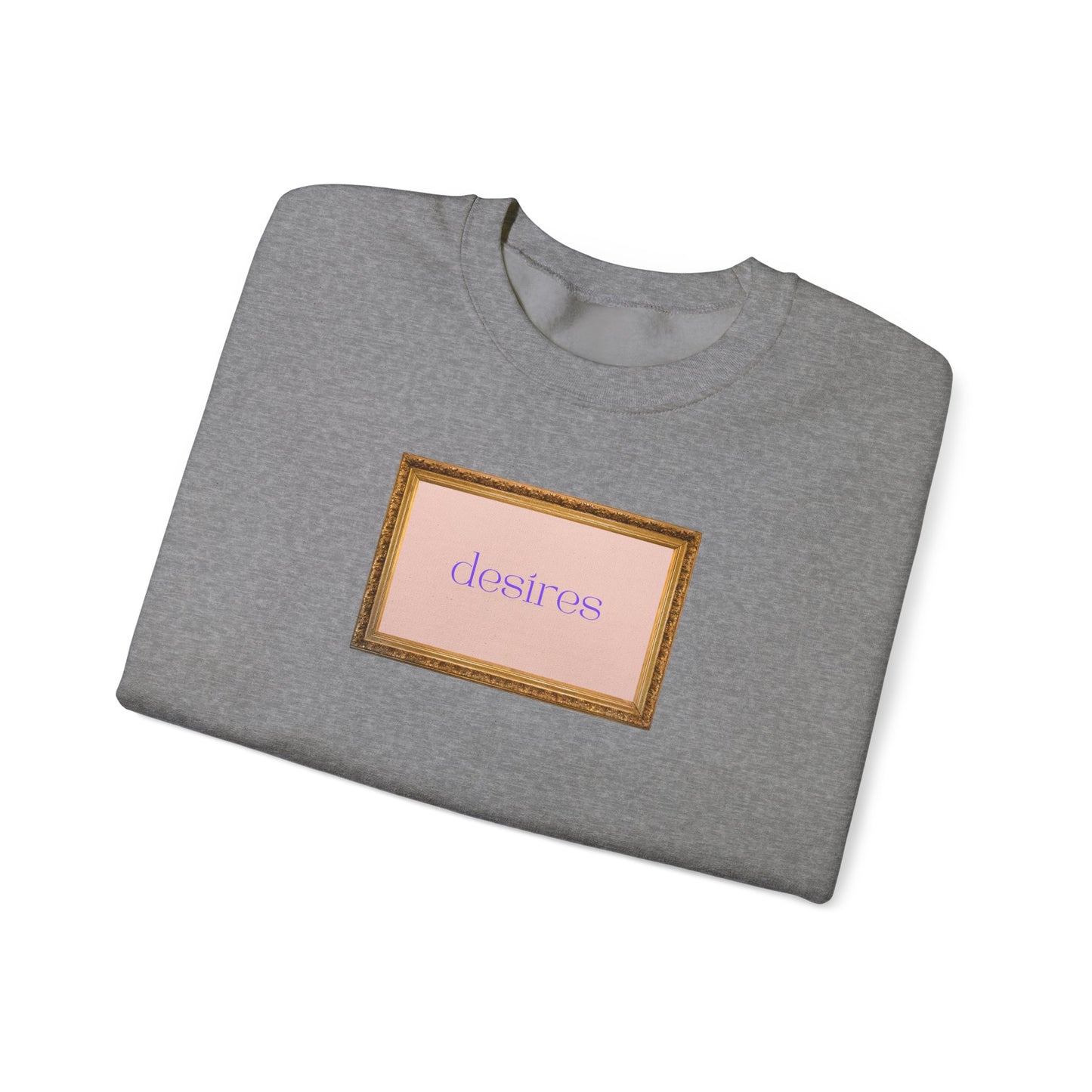 Framed Desires  Unisex Heavy Blend Crewneck Sweatshirt
