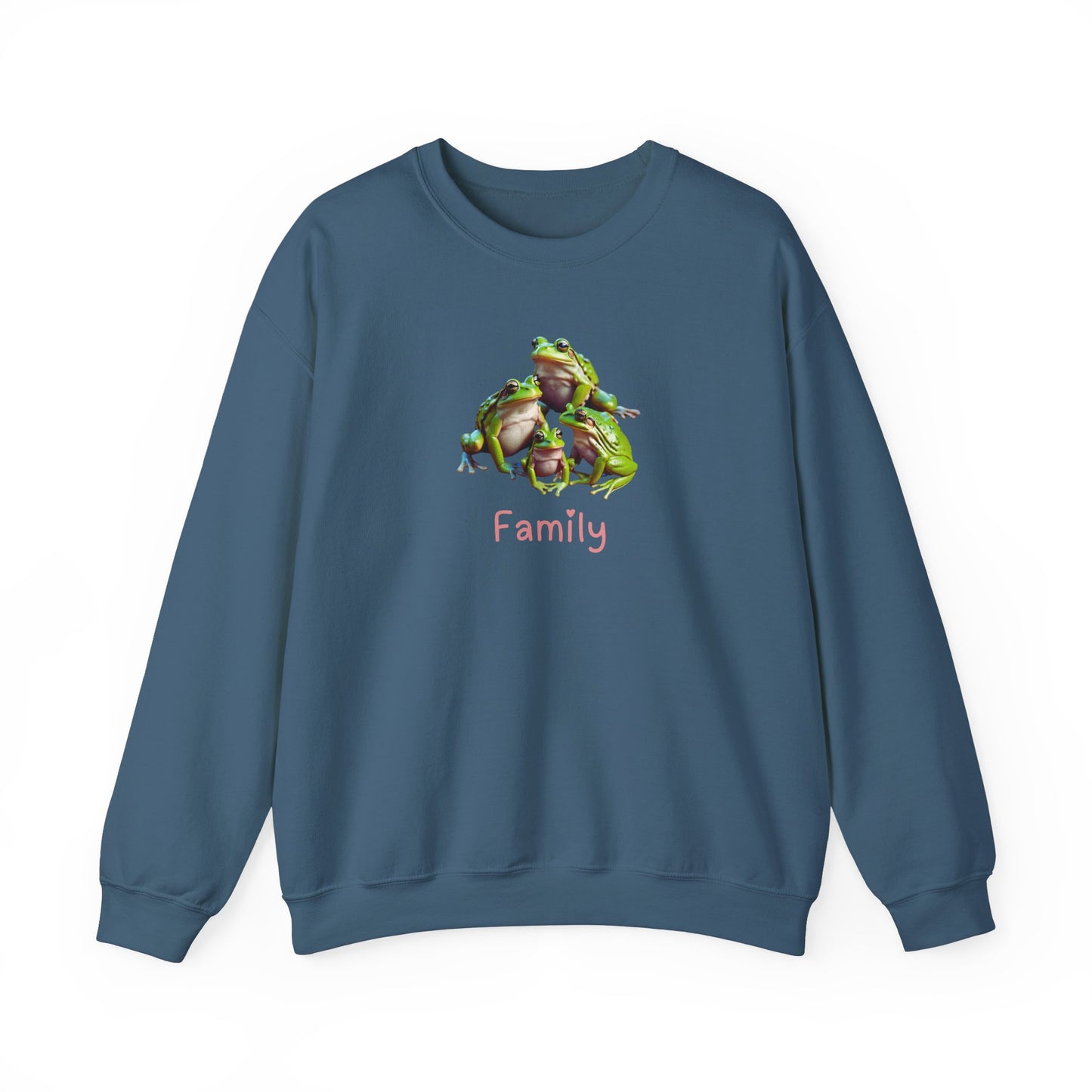 Frog Family Unisex Crewneck Sweatshirt