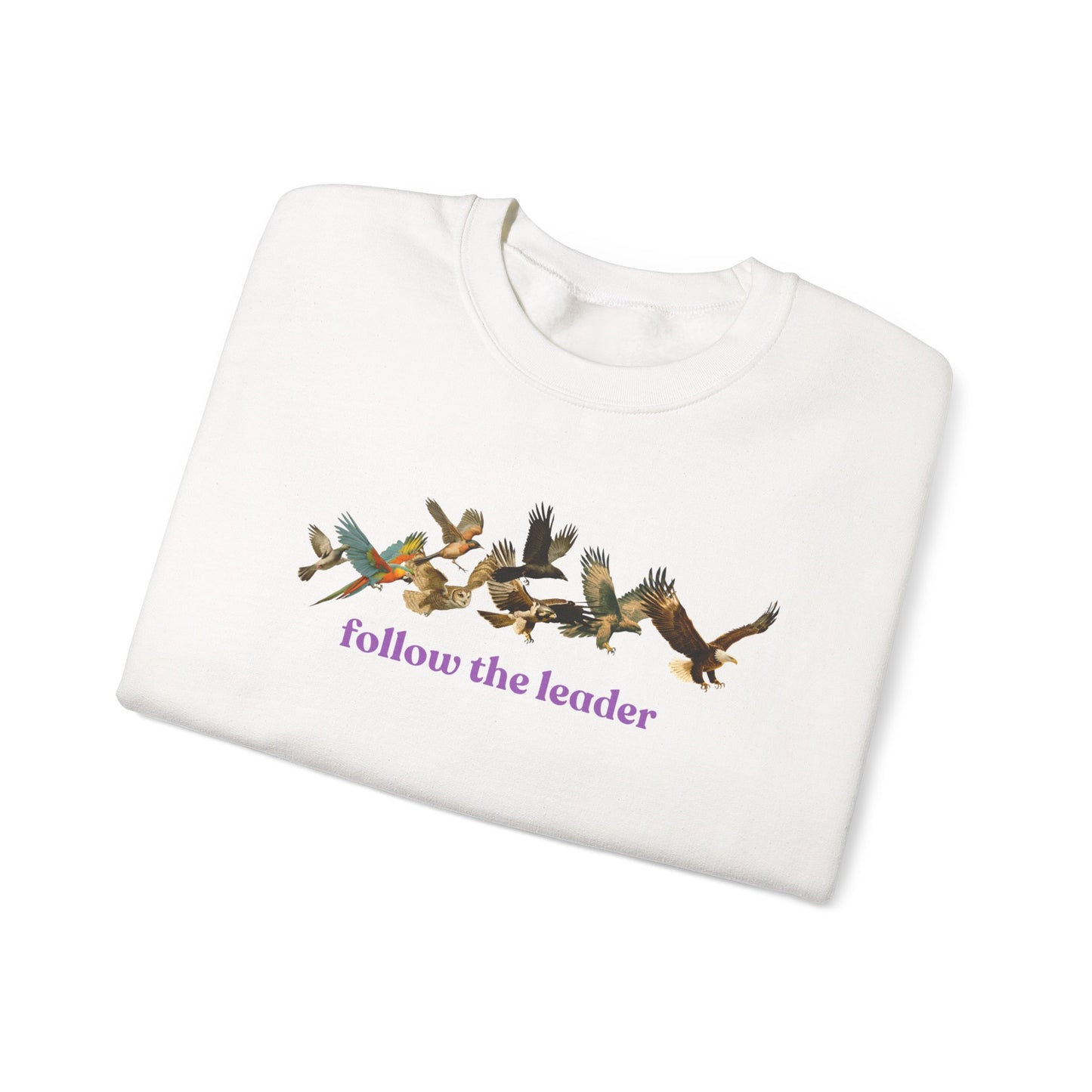 Follow The Leader Unisex Heavy Blend Crewneck Sweatshirt