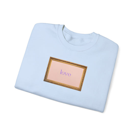 Framed Love  Unisex Heavy Blend Crewneck Sweatshirt