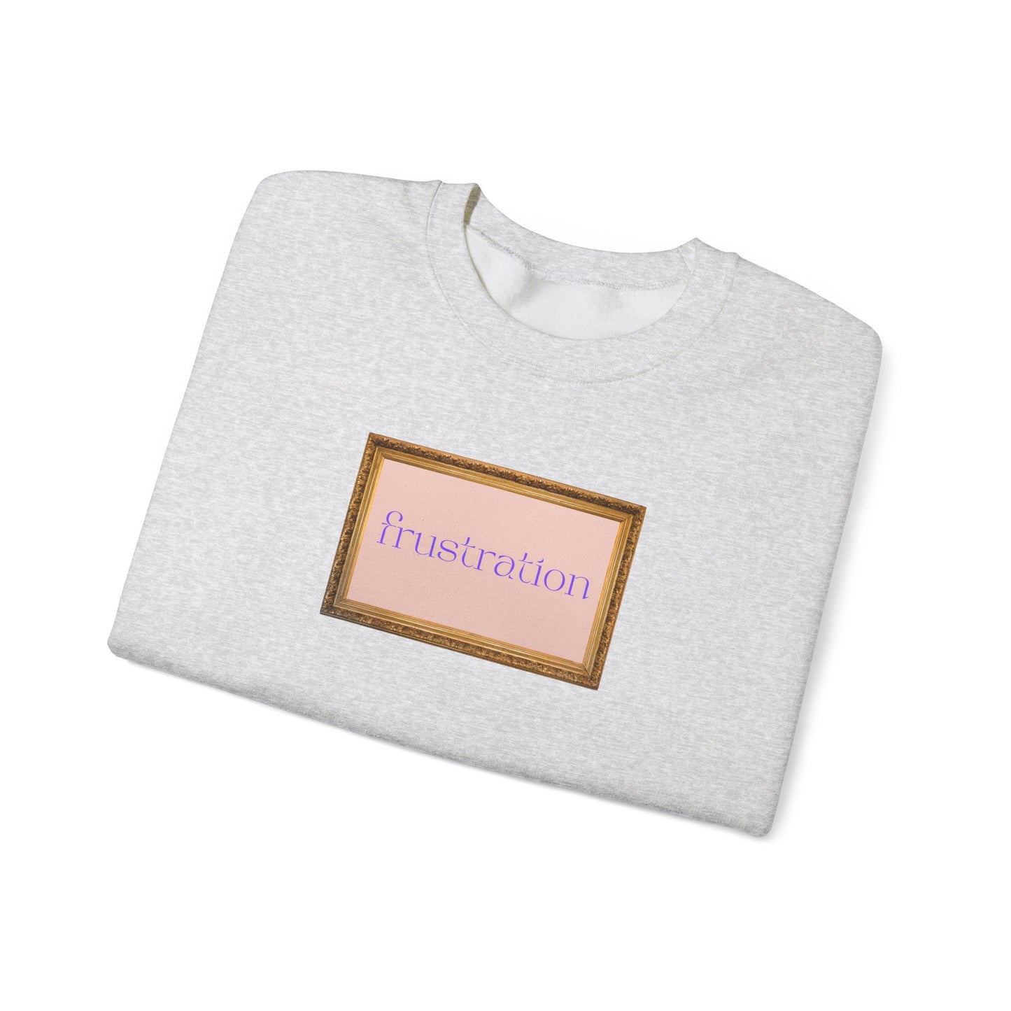 Framed Frustration Unisex Heavy Blend Crewneck Sweatshirt