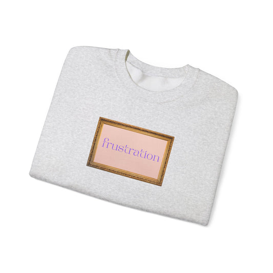 Framed Frustration Unisex Heavy Blend Crewneck Sweatshirt