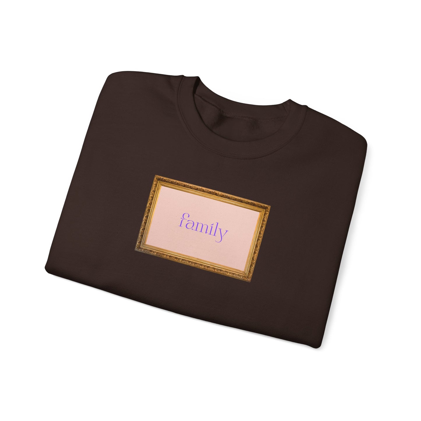 Framed Family Unisex Heavy Blend Crewneck Sweatshirt