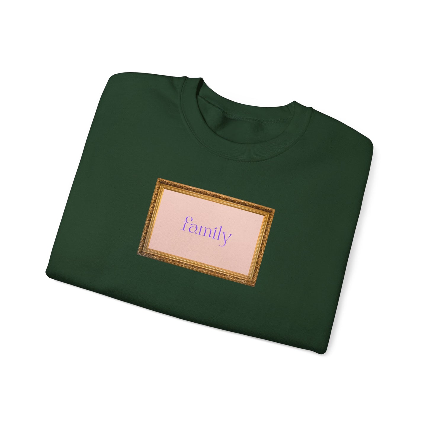 Framed Family Unisex Heavy Blend Crewneck Sweatshirt