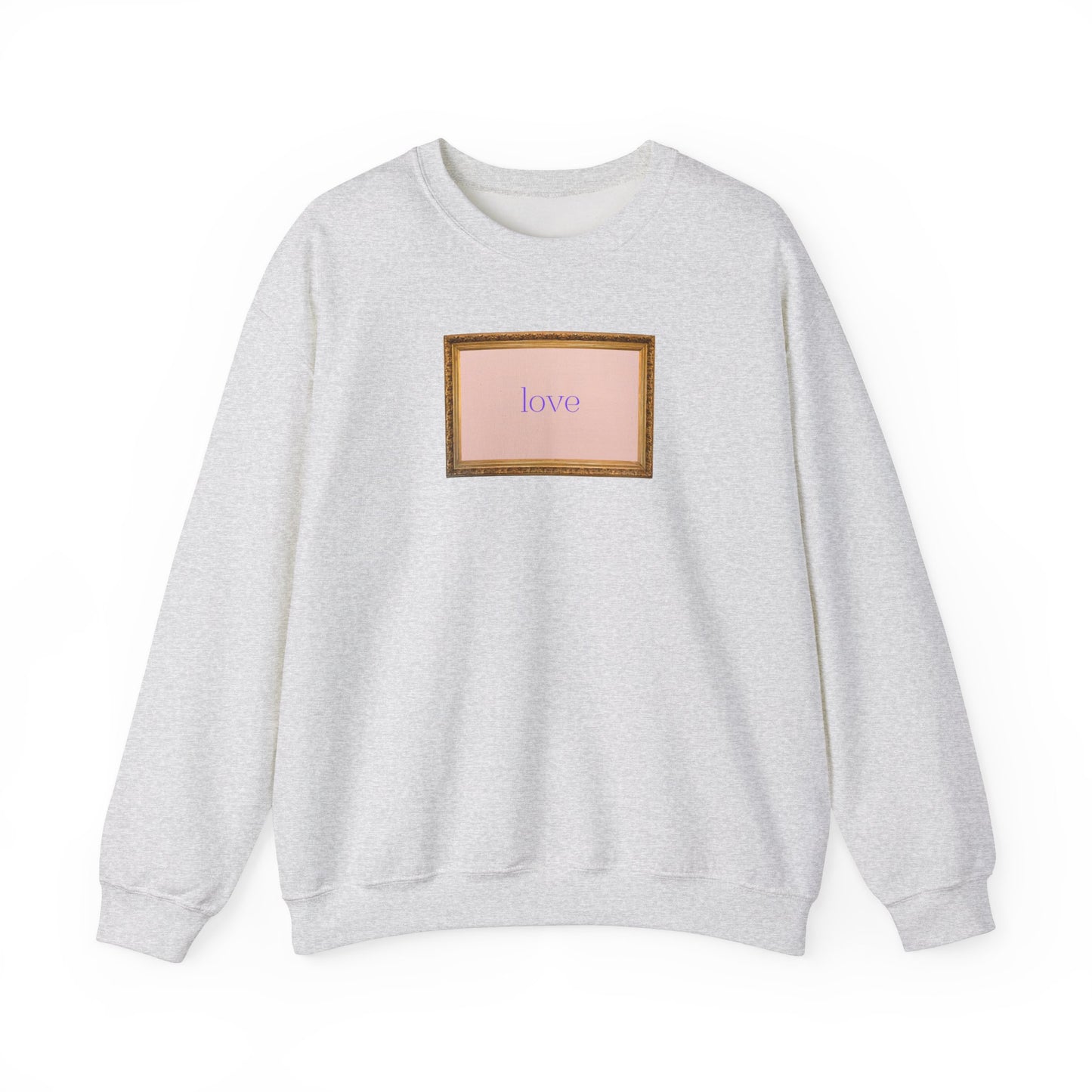 Framed Love  Unisex Heavy Blend Crewneck Sweatshirt