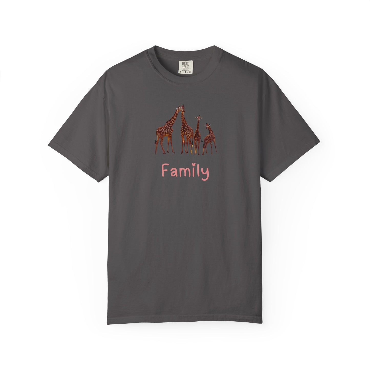 Family Giraffe Unisex T-Shirt - Cute Animal Graphic Tee