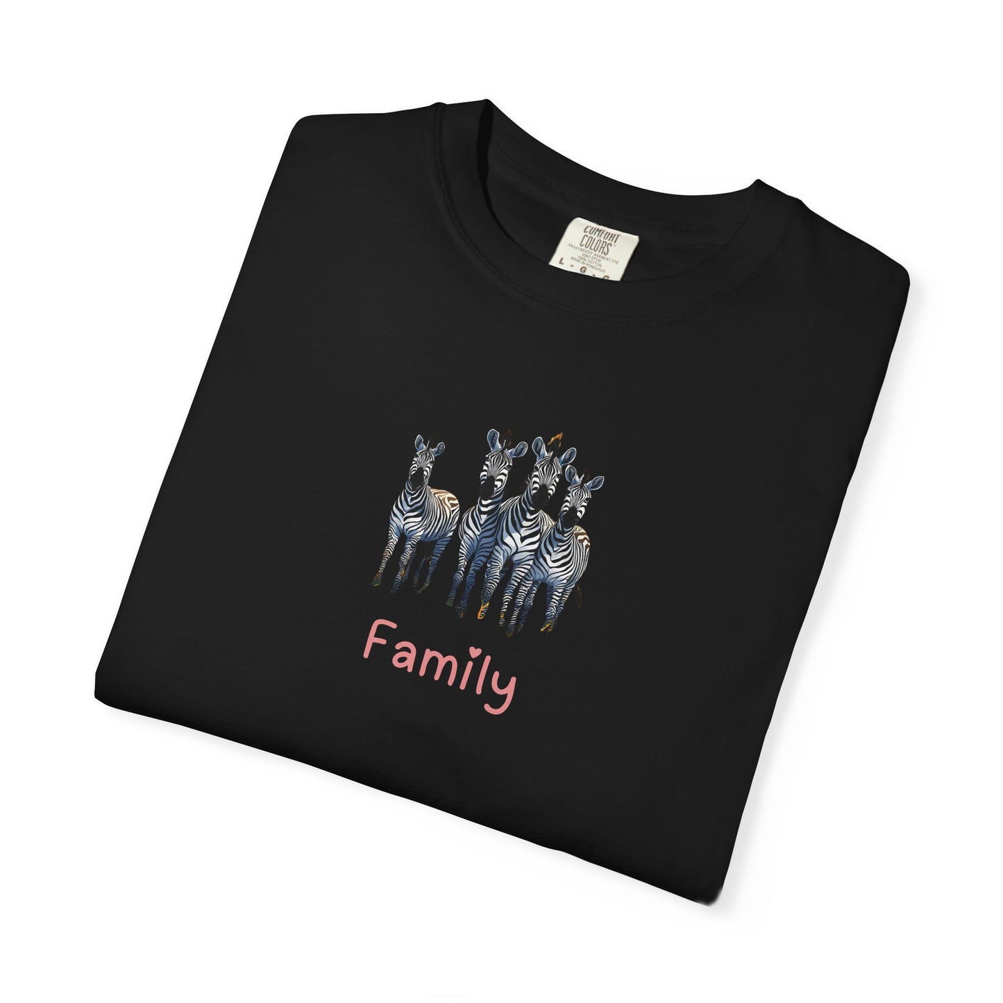 Zebra Family Unisex T Shirt