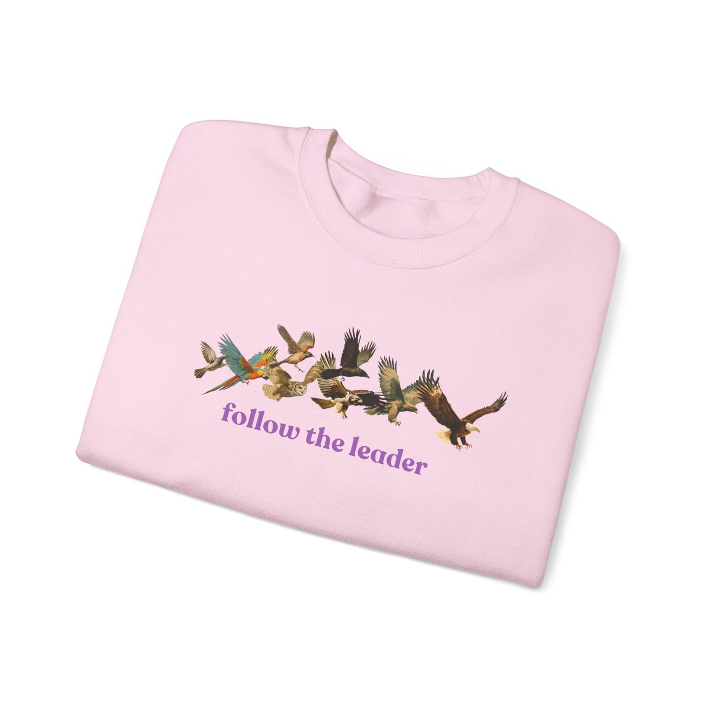 Follow The Leader Unisex Heavy Blend Crewneck Sweatshirt