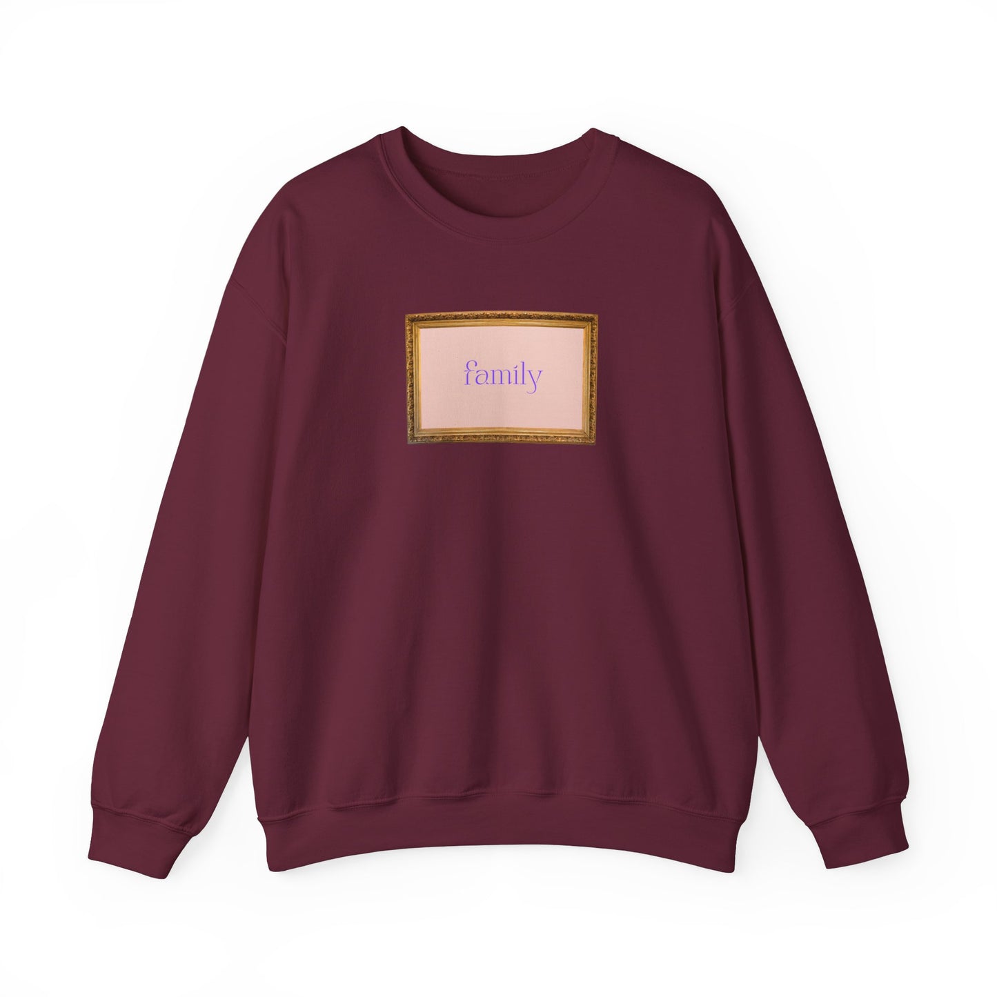 Framed Family Unisex Heavy Blend Crewneck Sweatshirt