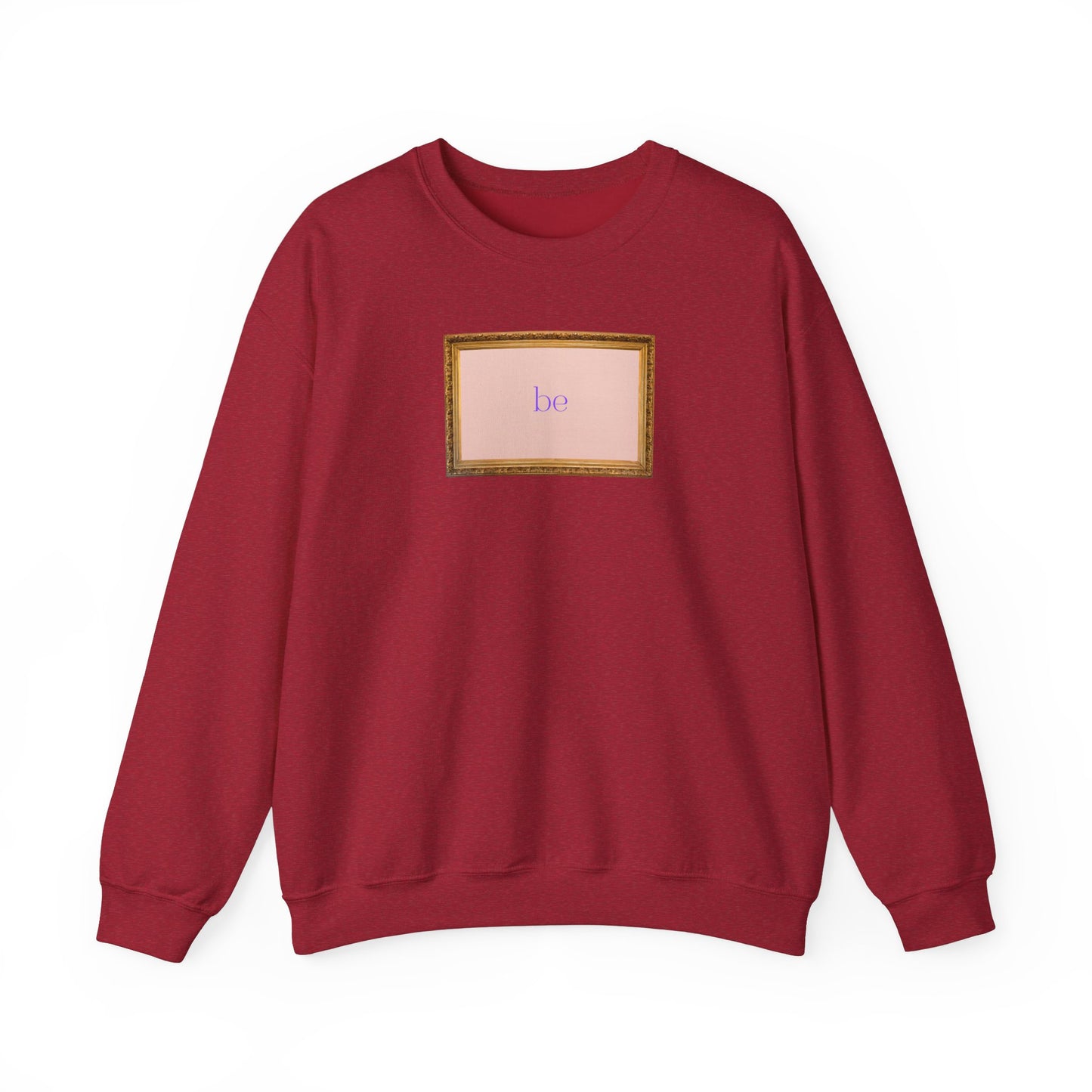 Framed Be Unisex Heavy Blend Crewneck Sweatshirt