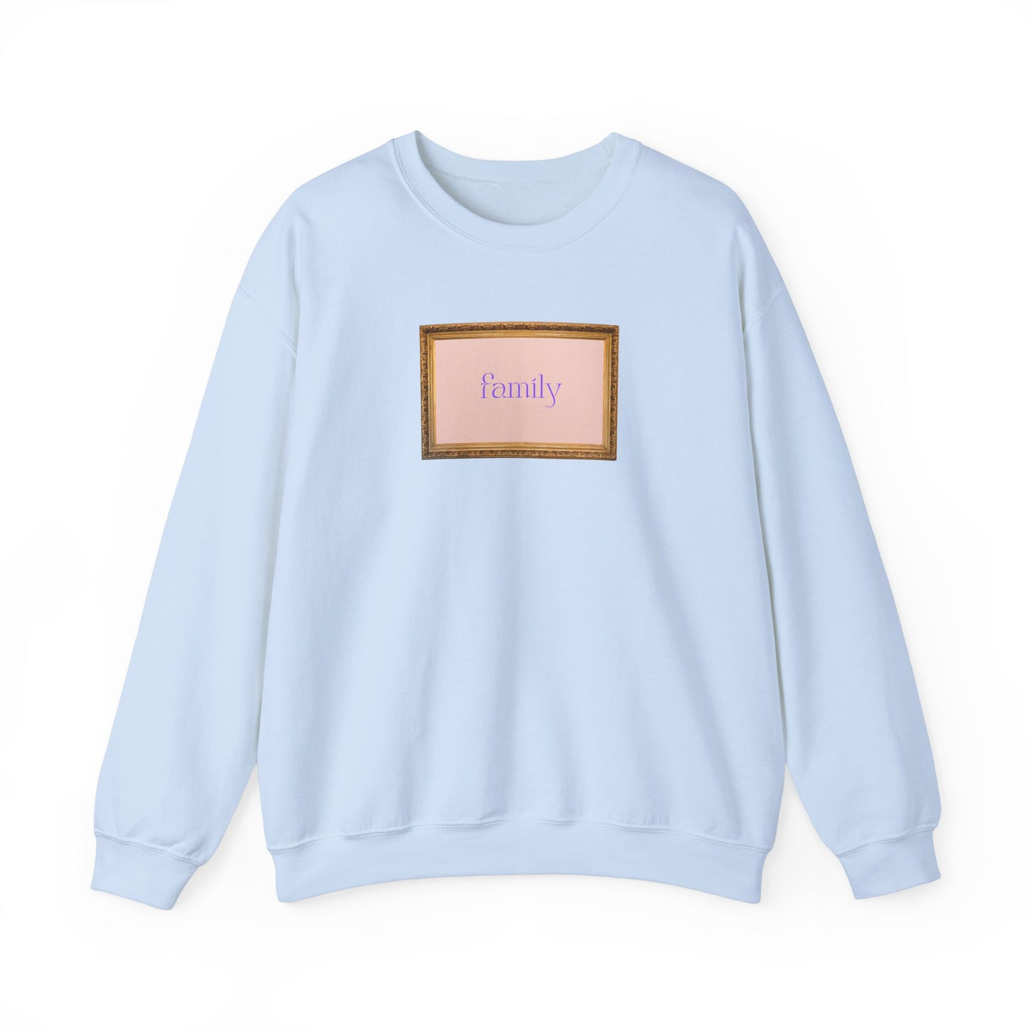 Framed Family Unisex Heavy Blend Crewneck Sweatshirt