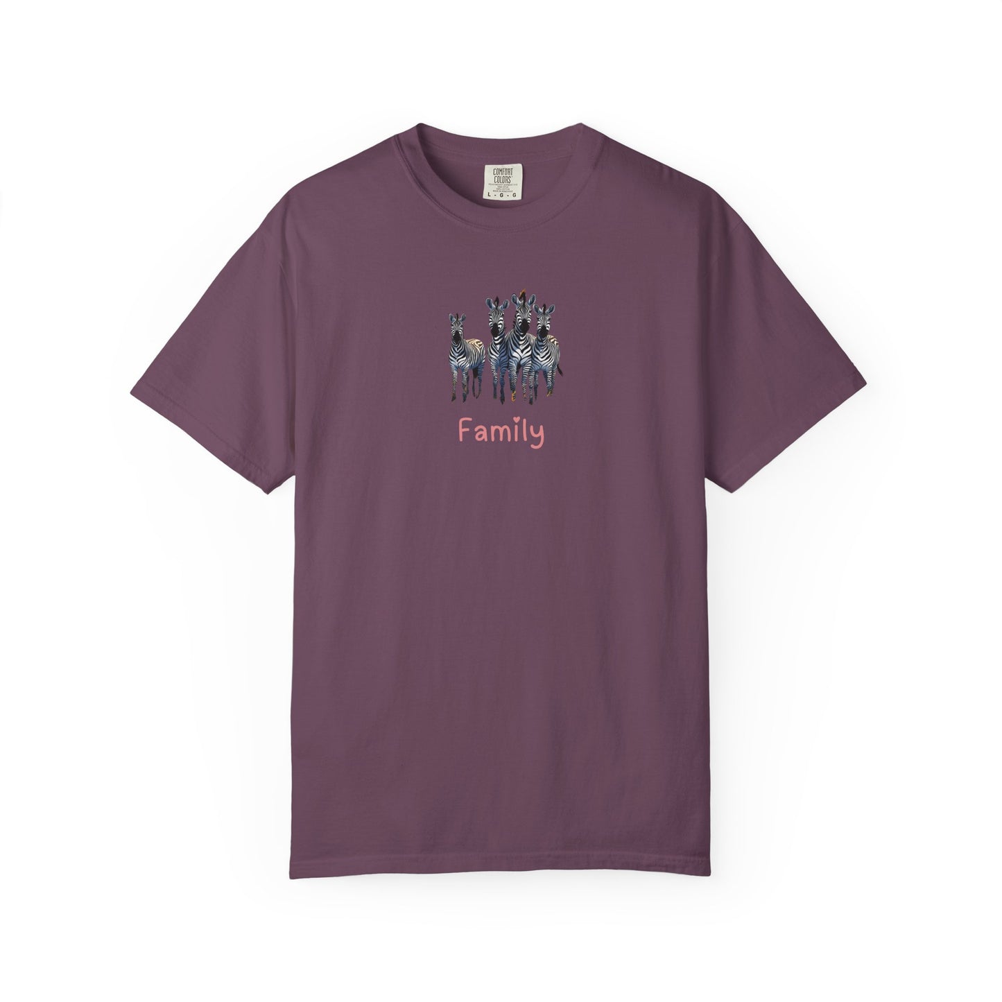 Zebra Family Unisex T Shirt