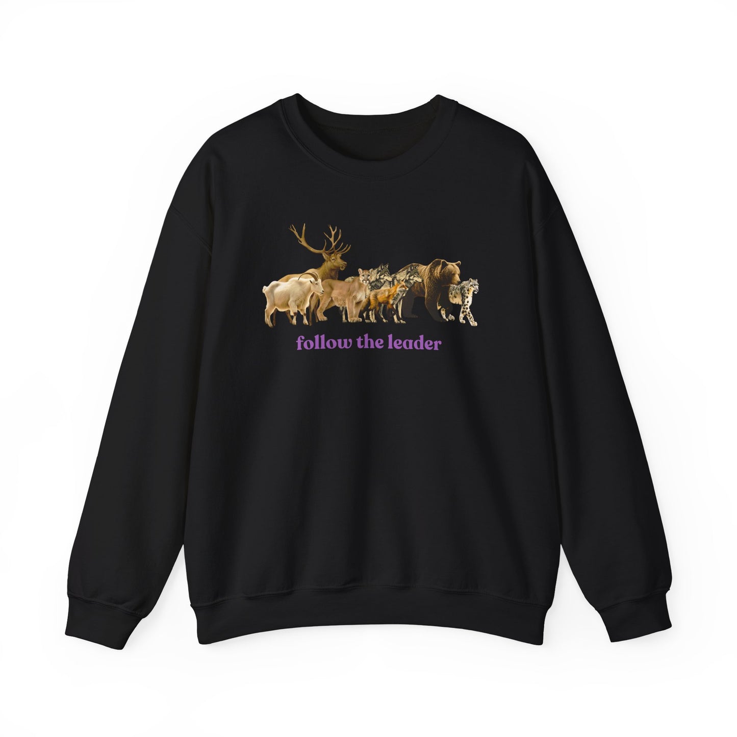 Follow The Leader Unisex Heavy Blend Crewneck Sweatshirt