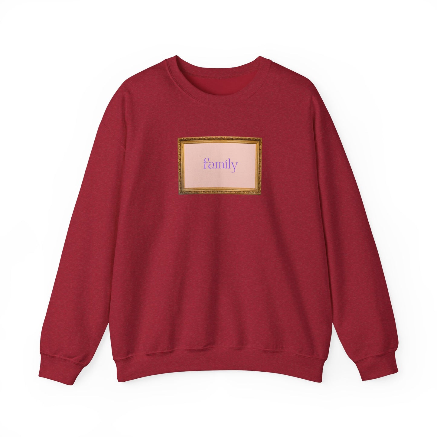 Framed Family Unisex Heavy Blend Crewneck Sweatshirt